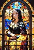 Jigsaw Puzzle (120, 252, 500-Piece) Japanese Anime-style image of Mona Lisa