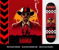 Revenge Movie- Customized Skateboard
