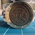 Personalized Decision Coin - Custom Engraved Brass Coin -Exercise Coin - Gifts for Her/Him - Challenge Coin - Birthday Gift - Fitness Coin