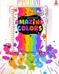 Printable Velcro Busy Book, Color Matching Velcro Activities, Learning Colors, Sorting, Quiet Book, Color Match, Preschool Worksheet, Bundle