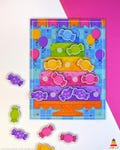 Printable Color Matching Worksheet, Velcro Activity, Learning Colors, Numbers, Sorting, Busy Book, Colours Match, Sorting, Counting