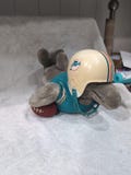 Miami Dolphins 1983 Huddles Mascot Helmet Jersey Dolphin Plush, Vintage NFL Memorabilia, Sports Collectible