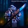 Warhammer 40k Miniatures | Custom Gray Knight Terminator Minifigs for Tabletop Games, Collectors, and Wargaming