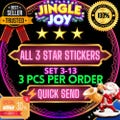 MONOPOLY GO!  3 Star Sticker's from Set 3 to 13 ( 3pcs per order )