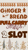 Partners Event Monogo - Ginger Bread ( FULL CARRY SERVICE ) 2 Slot