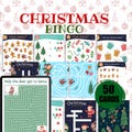 Christmas Bingo | Printable Christmas Bingo | Holiday Bingo | Christmas Bingo Cards | Christmas Bingo Game | Christmas Party Games
