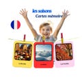 Seasons – French Flashcards for Beginners (Printable and Digital)