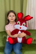 Handmade Easter Bunny - Easter Bunny Stuffed Animal Toy - Bunny Easter Basket Toy - Plush Easter Sunny Decor - Easter Gifts For Babies
