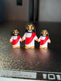 Miniature Jesus Christ Holy Figurine Gift Collectable Set (3 pack)