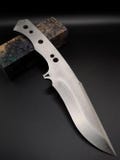 Böhler N690 Stainless Steel Knife Blade Blank – Premium Blade Profile, 60 HRC Hardness, DIY Crafting Gift for Knife Makers