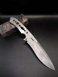 Böhler N690 Stainless Steel Knife Blank – 270mm Length, 60 HRC Hardness, Corrosion Resistant – Perfect for Knife Makers