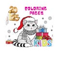 Cute Printable Christmas Coloring Pages for Kids - Fun Holiday Gift, Instant Download for Children