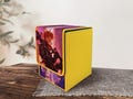Cyberpunk world——Anime Deck Box for Trading Card Games, MTG/TCG Card Box, 170+ Storage Collectable Card Box, Customization Leather Card Box