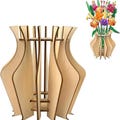 Lego Wooden Flower Bouquet Vase Kit