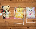 Little Bear "Floral King" Series squishy | Food-Grade Silicone | Creamy Texture | Customizable Short Plush | Plush Toy Texture| Taba squishy
