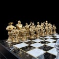 Mortal Chess Set With Chessboard Komb Personalized Chess Set With Chessboard Chess Gift For Him And Her | Customizations Available