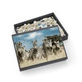 Jigsaw Puzzle - Zebra Parade: A Safari Puzzle Adventure