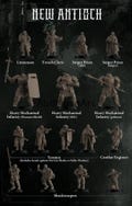 Trench Crusade Compatible - New Antioch Warband, Perfect for Tabletop Wargames, Customizable Chaos Army Figures