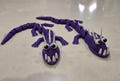 Goofy Dragon | 3D Printed Dragon | Silly Toy | Colorful Dragon | Kids Toy | Googly Eyes | Articulated Body