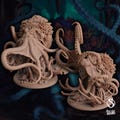Deepkin Moonaw - 3D Printed Abyssal Creature Kraken Miniature for Tabletop RPGs and D&D