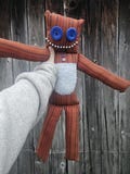 Handmade Stuffed Animal Robots One Of A Kind Unique Rag Dolls Gifts For Family and Friends Plush Toys For Kids Gifts For Her Cute Gifts