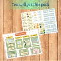 Preschool calendar, classroom decor, daily calender, printable school decor,printable emotions decor,morning daily calender,printable school