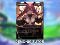 Demonic Tutor Proxy, MTG Proxy Anime Waifu, Custom Proxy Card for Commander, High Quality Borderless Cards