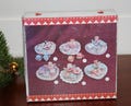 Vintage Sweet Valentine's Day Miniature Resin Tea Set - 8 Pieces - Like New in Box - Will Combine Shipping