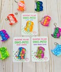 Dinosaur Valentines, Toy Valentines, Popper Valentines, Fidget Popper Valentines, Valentines for Kids, Class Valentines, School Valentines