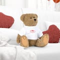 Engagement Proposal Plush Toy, Cute Bear with 'Will You Marry Me?' Shirt, Proposal Gift, Wedding Keepsake, Adorable Stuffed Animal
