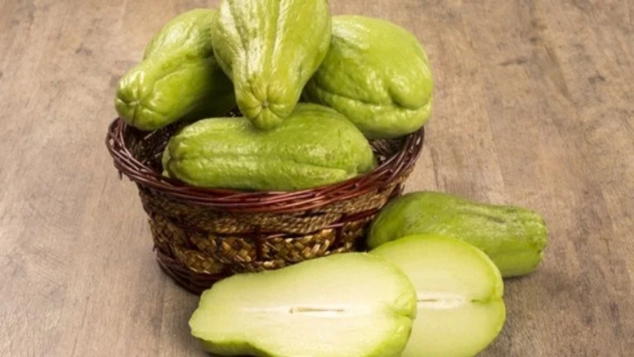 chayote con limón