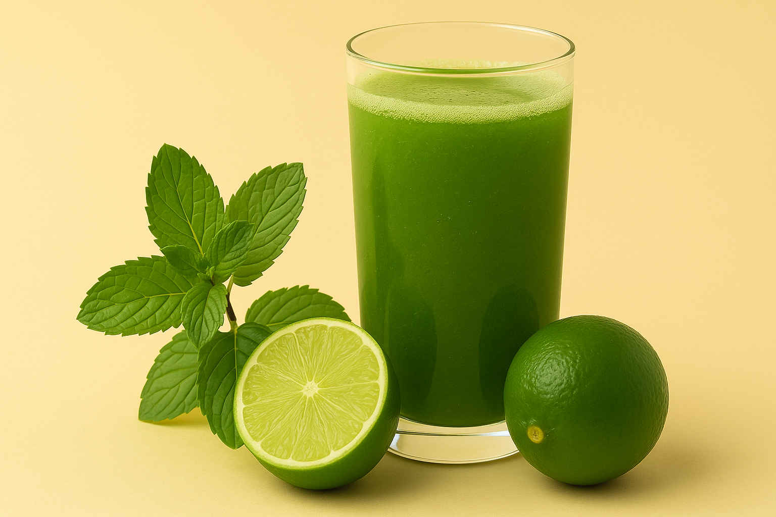 hierbabuena con limón