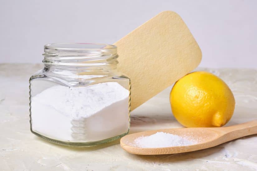 bicarbonato con limón